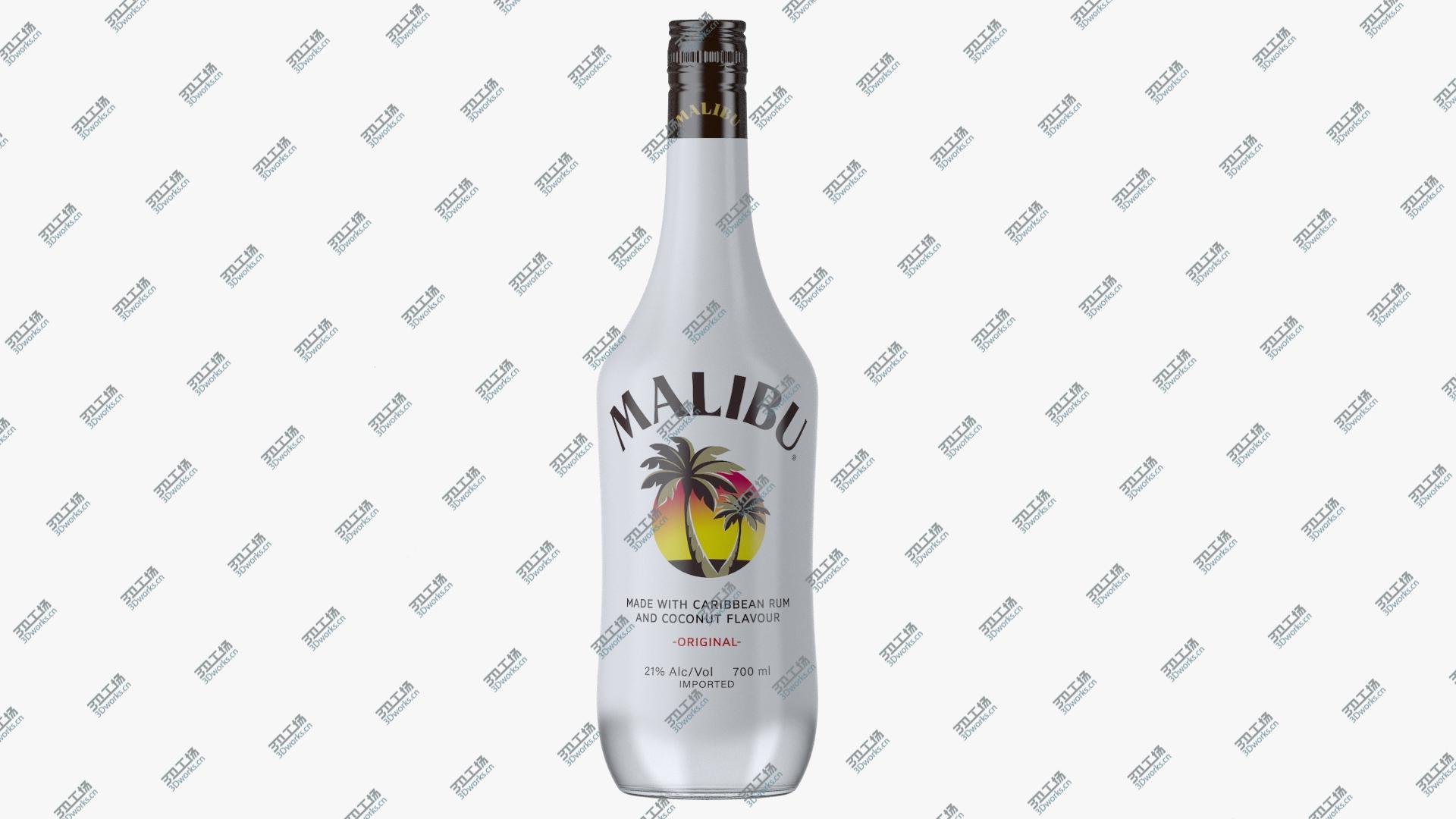 images/goods_img/202105074/Malibu Rum Liqueur All Flavors Bottle Collection 3D model/5.jpg